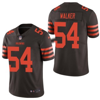 Men's Cleveland Browns Anthony Walker Brown Color Rush Limited Jersey