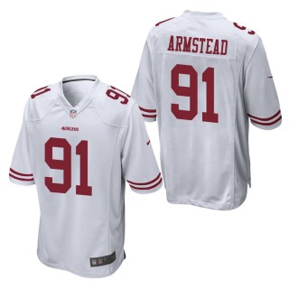 Men's San Francisco 49ers Arik Armstead White Game Jersey