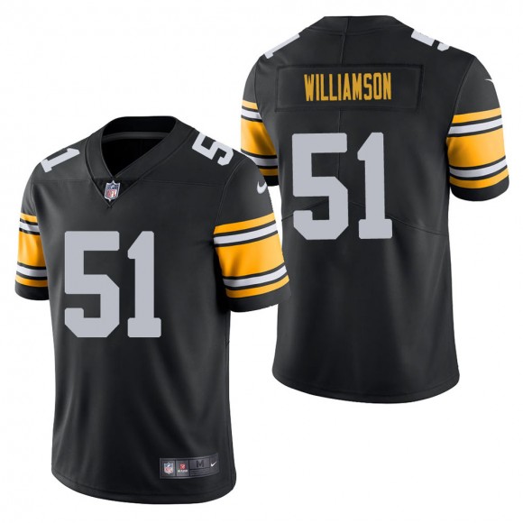 Men's Pittsburgh Steelers Avery Williamson Black Alternate Vapor Limited Jersey