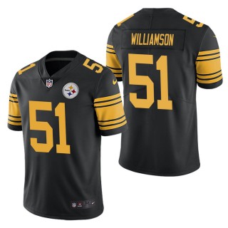 Men's Pittsburgh Steelers Avery Williamson Black Color Rush Limited Jersey