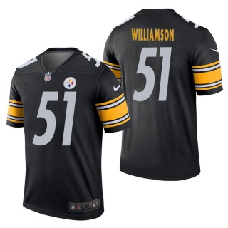 Men's Pittsburgh Steelers Avery Williamson Black Legend Jersey