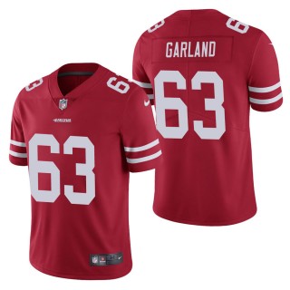 Men's San Francisco 49ers Ben Garland Scarlet Vapor Untouchable Limited Jersey