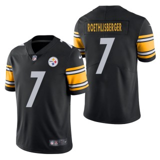 Men's Pittsburgh Steelers Ben Roethlisberger Black Vapor Untouchable Limited Jersey