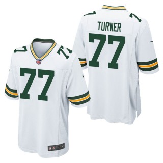Men's Green Bay Packers Billy Turner White Game Jersey
