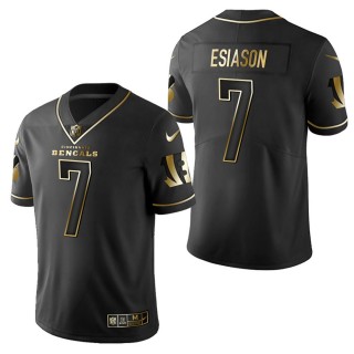 Men's Cincinnati Bengals Boomer Esiason Black Golden Edition Jersey