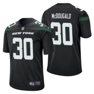 Men's New York Jets Bradley McDougald Black Game Jersey