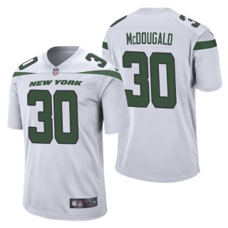 Men's New York Jets Bradley McDougald White Game Jersey