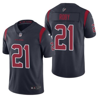 Men's Houston Texans Bradley Roby Navy Color Rush Limited Jersey