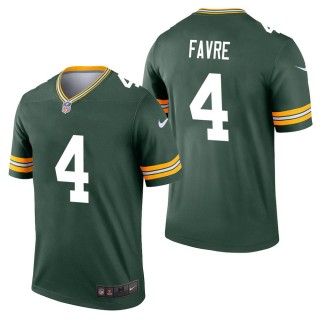 Men's Green Bay Packers Brett Favre Green Legend Jersey