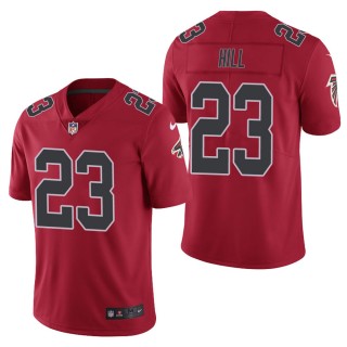 Men's Atlanta Falcons Brian Hill Red Color Rush Limited Jersey