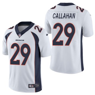 Men's Denver Broncos Bryce Callahan White Vapor Untouchable Limited Jersey