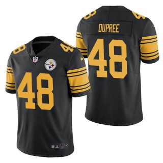 Men's Pittsburgh Steelers Bud Dupree Black Color Rush Limited Jersey