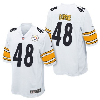 Men's Pittsburgh Steelers Bud Dupree White Game Jersey