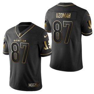 Men's Cincinnati Bengals C.J. Uzomah Black Golden Edition Jersey