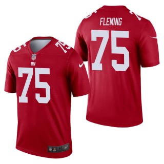 Men's New York Giants Cameron Fleming Red Inverted Legend Jersey
