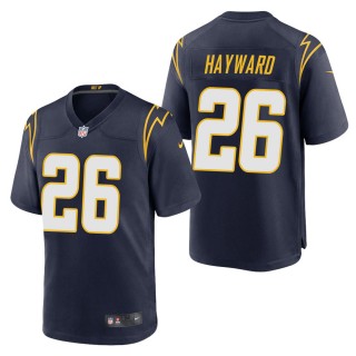 Men's Los Angeles Chargers Casey Hayward Navy Alternate Game Jersey