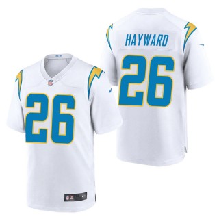 Men's Los Angeles Chargers Casey Hayward White Game Jersey
