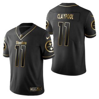 Men's Pittsburgh Steelers Chase Claypool Black Golden Edition Jersey