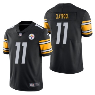 Men's Pittsburgh Steelers Chase Claypool Black Vapor Untouchable Limited Jersey