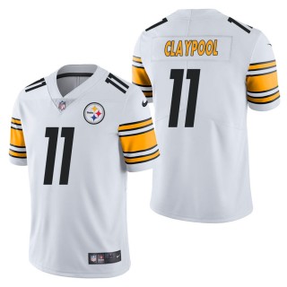 Men's Pittsburgh Steelers Chase Claypool White Vapor Untouchable Limited Jersey