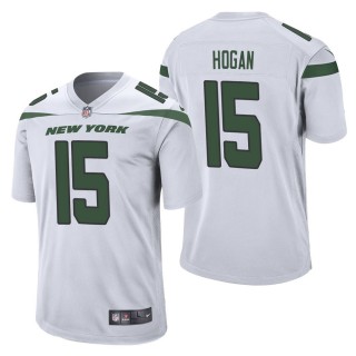 Men's New York Jets Chris Hogan White Game Jersey
