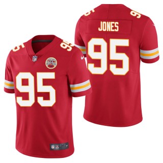 Men's Kansas City Chiefs Chris Jones Red Vapor Untouchable Limited Jersey
