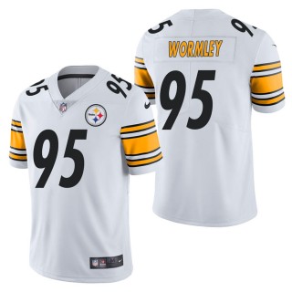 Men's Pittsburgh Steelers Chris Wormley White Vapor Untouchable Limited Jersey