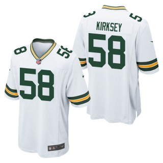 Men's Green Bay Packers Christian Kirksey White Game Jersey