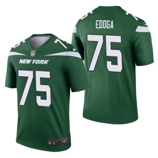 Men's New York Jets Chuma Edoga Green Legend Jersey