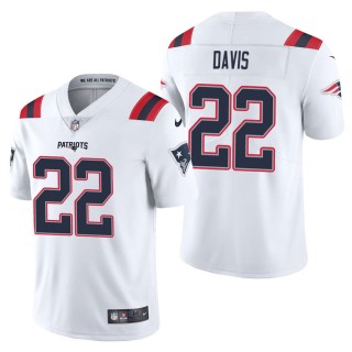Men's New England Patriots Cody Davis White Vapor Limited Jersey