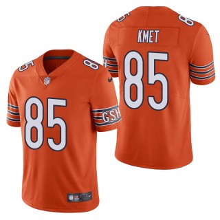 Men's Chicago Bears Cole Kmet Orange Vapor Untouchable Limited Jersey