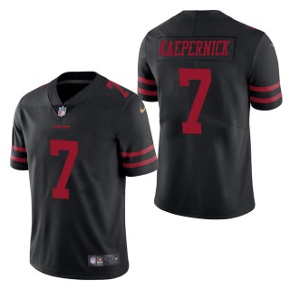 Men's San Francisco 49ers Colin Kaepernick Black Vapor Untouchable Limited Jersey