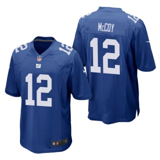 Men's New York Giants Colt McCoy Royal Game Jersey