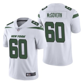 Men's New York Jets Connor McGovern White Vapor Untouchable Limited Jersey