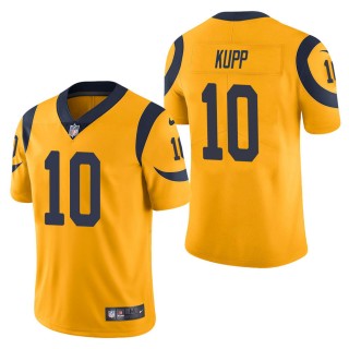 Men's Los Angeles Rams Cooper Kupp Gold Color Rush Limited Jersey