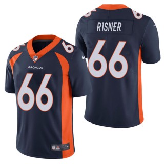 Men's Denver Broncos Dalton Risner Navy Vapor Untouchable Limited Jersey