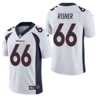 Men's Denver Broncos Dalton Risner White Vapor Untouchable Limited Jersey