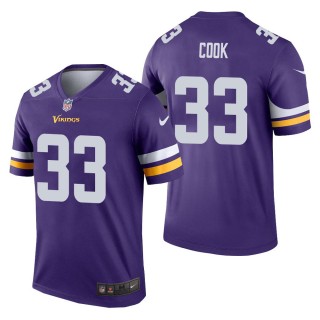 Men's Minnesota Vikings Dalvin Cook Purple Legend Jersey