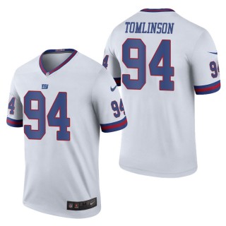 Men's New York Giants Dalvin Tomlinson White Color Rush Legend Jersey