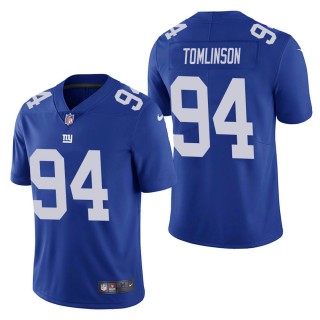 Men's New York Giants Dalvin Tomlinson Blue Vapor Untouchable Limited Jersey