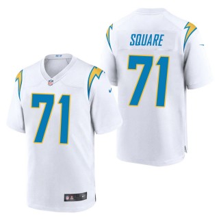 Men's Los Angeles Chargers Damion Square White Game Jersey