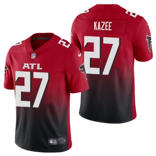Men's Atlanta Falcons Damontae Kazee Red 2nd Alternate Vapor Limited Jersey