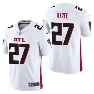 Men's Atlanta Falcons Damontae Kazee White Vapor Limited Jersey