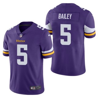 Men's Minnesota Vikings Dan Bailey Purple Vapor Untouchable Limited Jersey