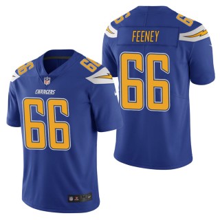 Men's Los Angeles Chargers Dan Feeney Royal Color Rush Limited Jersey