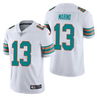 Men's Miami Dolphins Dan Marino White Alternate Vapor Limited Jersey