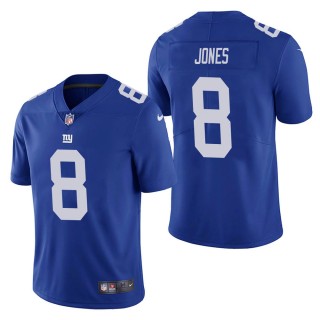 Men's New York Giants Daniel Jones Blue Vapor Untouchable Limited Jersey