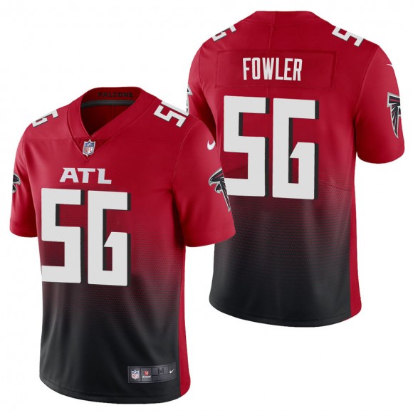 Men's Atlanta Falcons Dante Fowler Red 2nd Alternate Vapor Limited Jersey