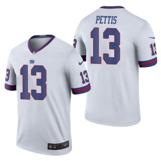 Men's New York Giants Dante Pettis White Color Rush Legend Jersey