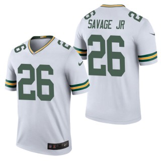 Men's Green Bay Packers Darnell Savage Jr. White Color Rush Legend Jersey